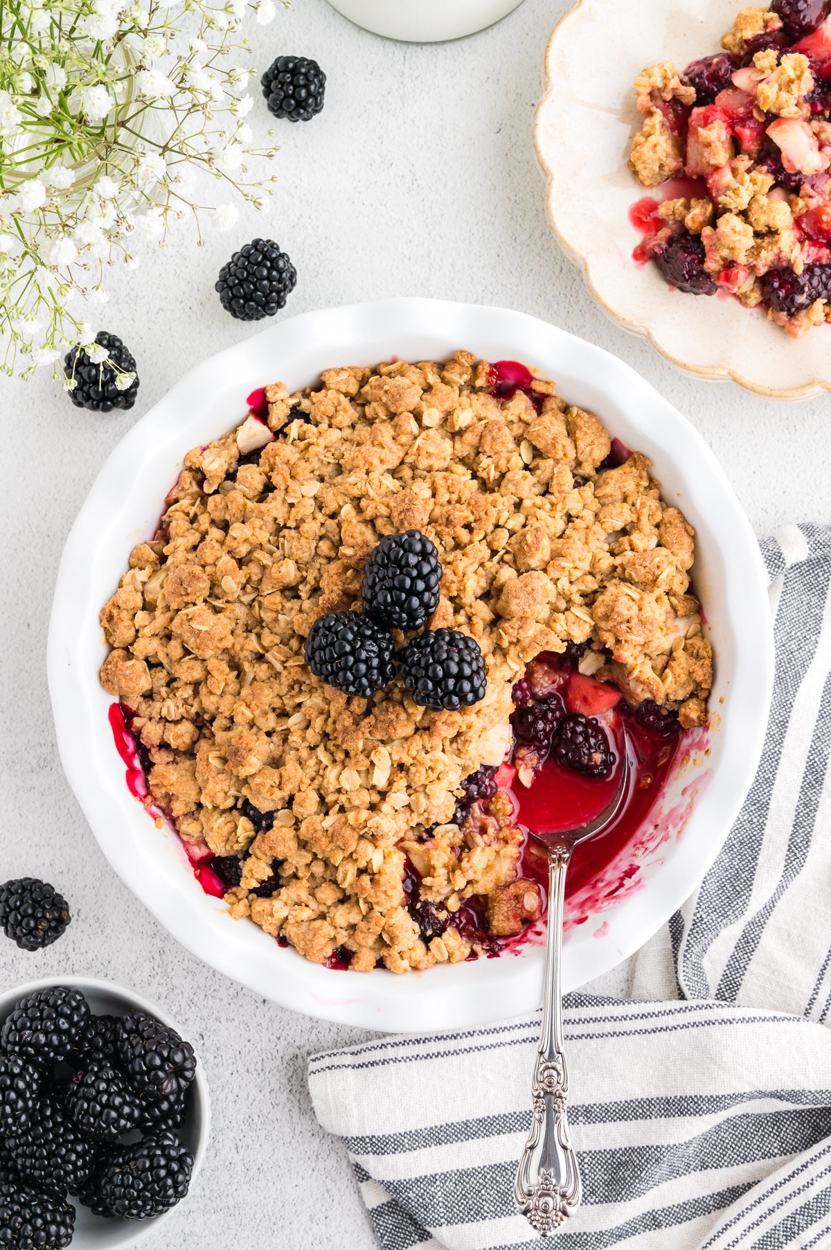 Apple Blackberry Crumble (Exclusive)