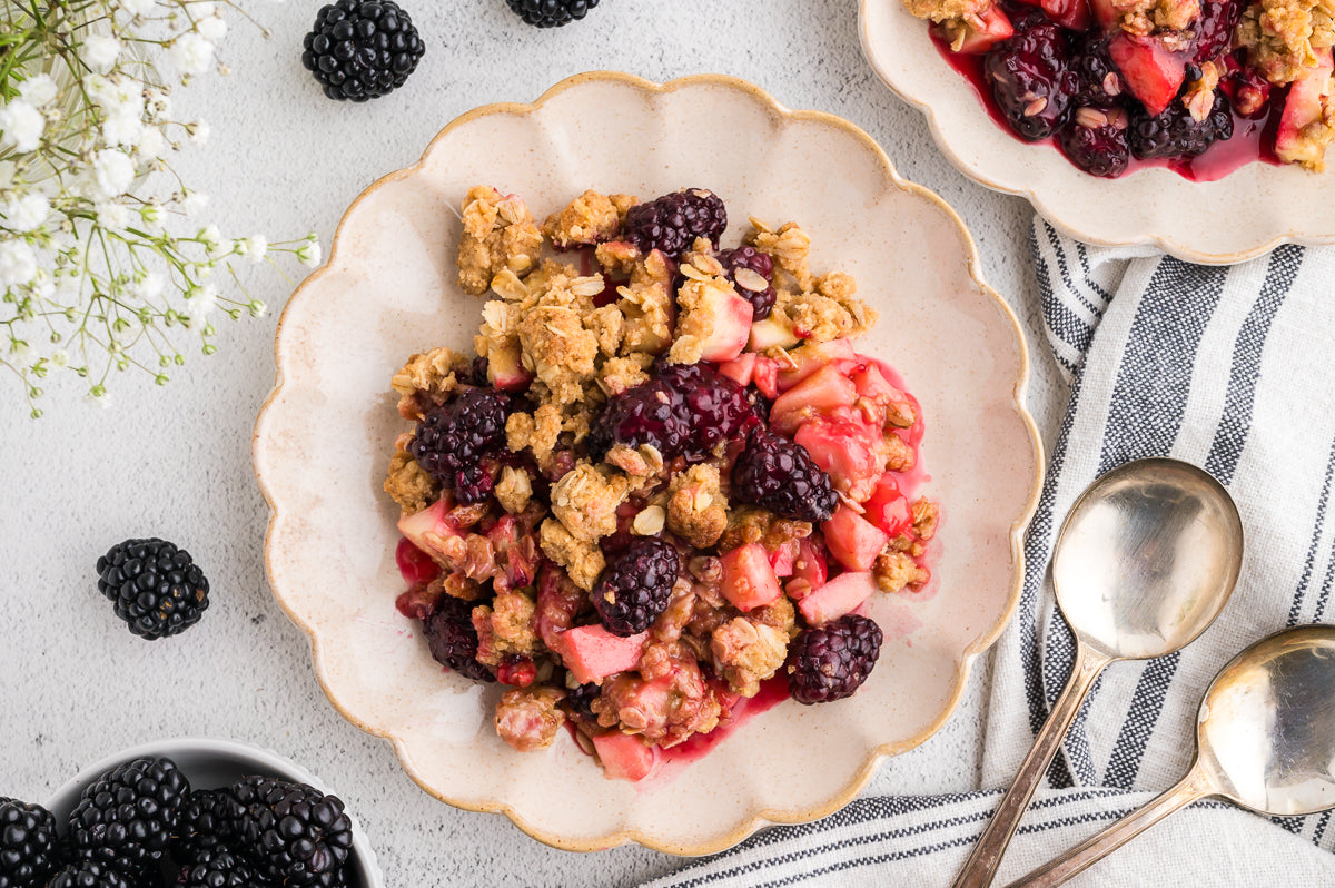 Apple Blackberry Crumble (Exclusive)