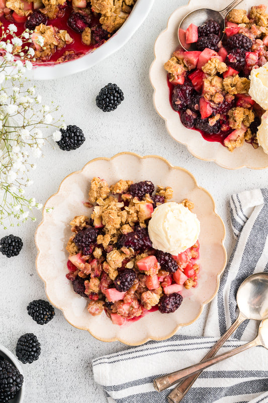 Apple Blackberry Crumble (Exclusive)