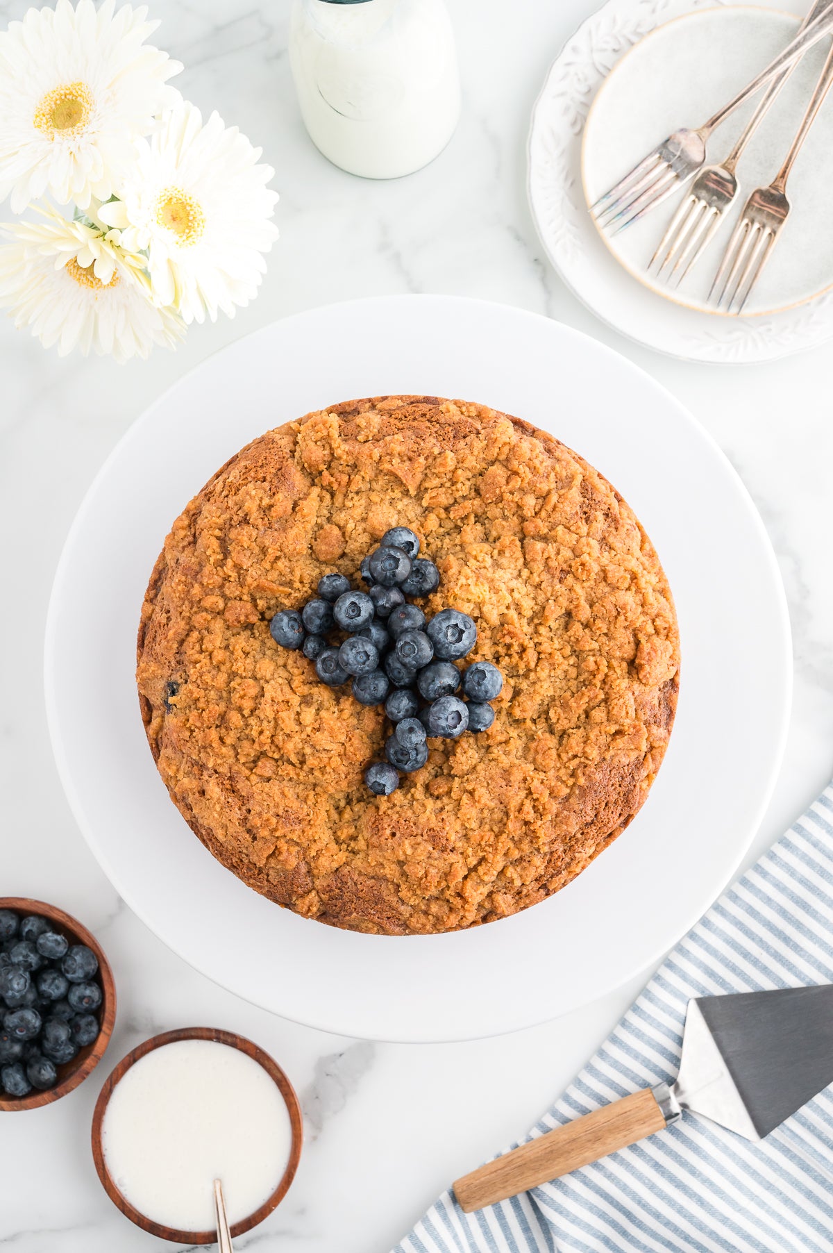 Blueberry Sour Cream Coffee Cake (Exclusive)