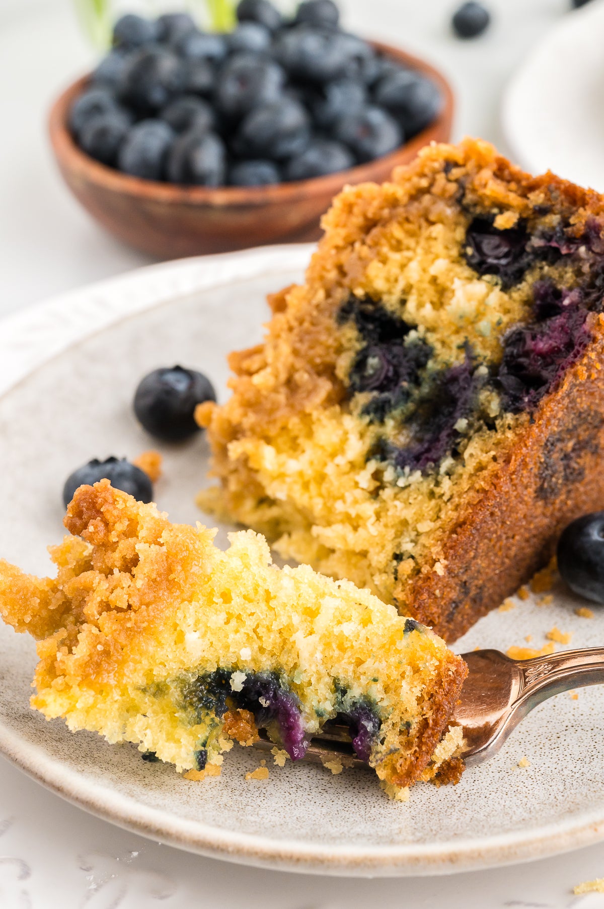 Blueberry Sour Cream Coffee Cake (Exclusive)