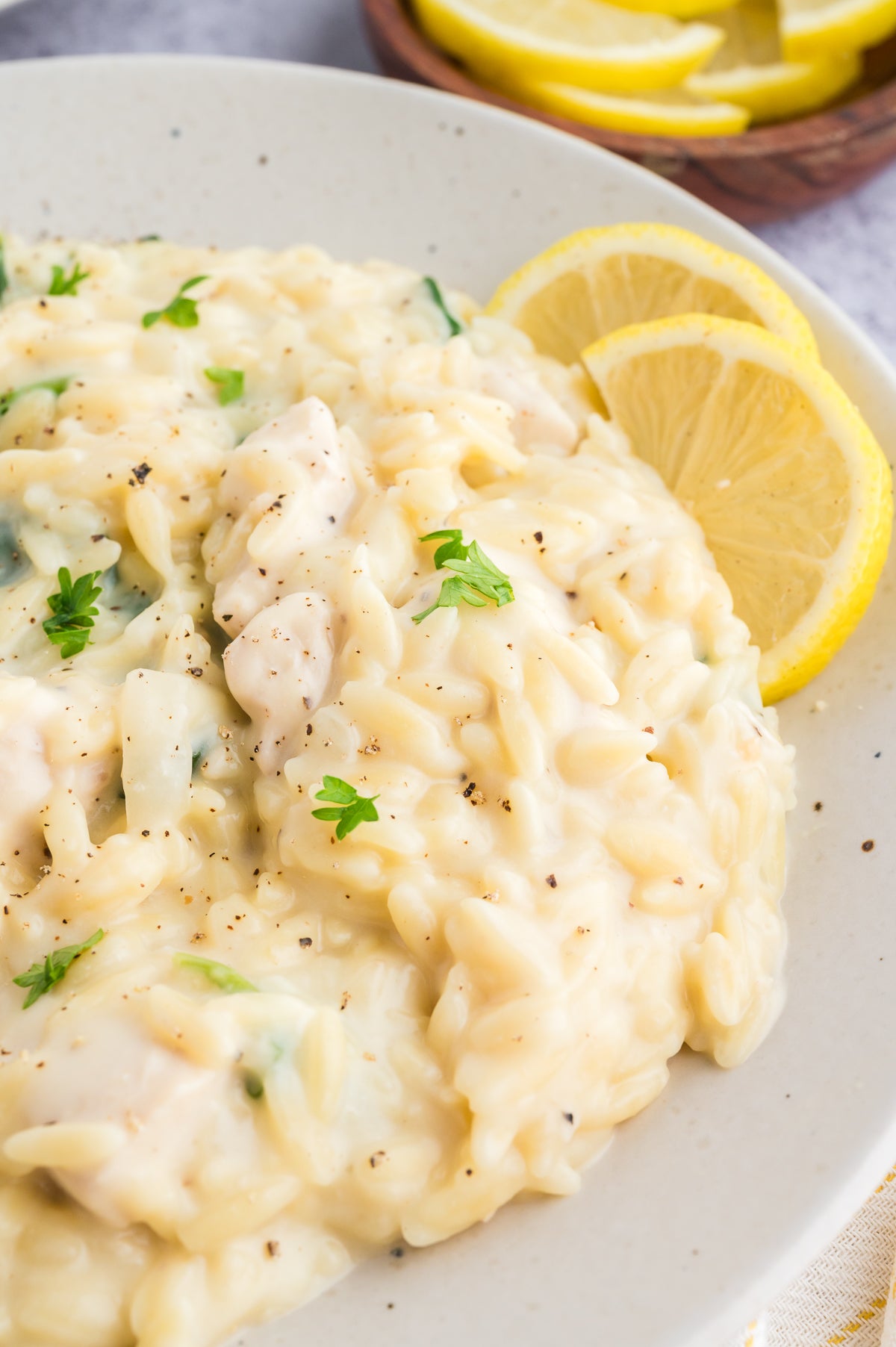 Creamy Lemon Chicken and Orzo (Exclusive)