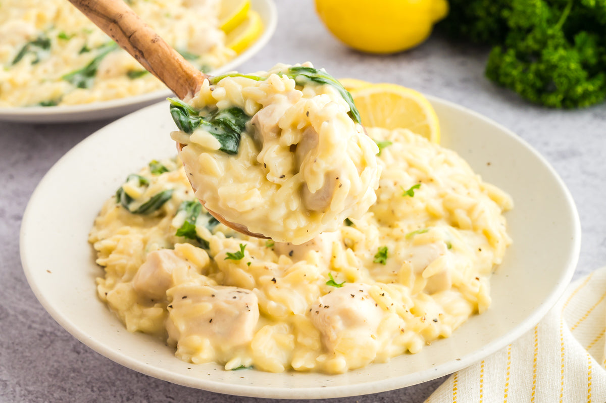 Creamy Lemon Chicken and Orzo (Exclusive)