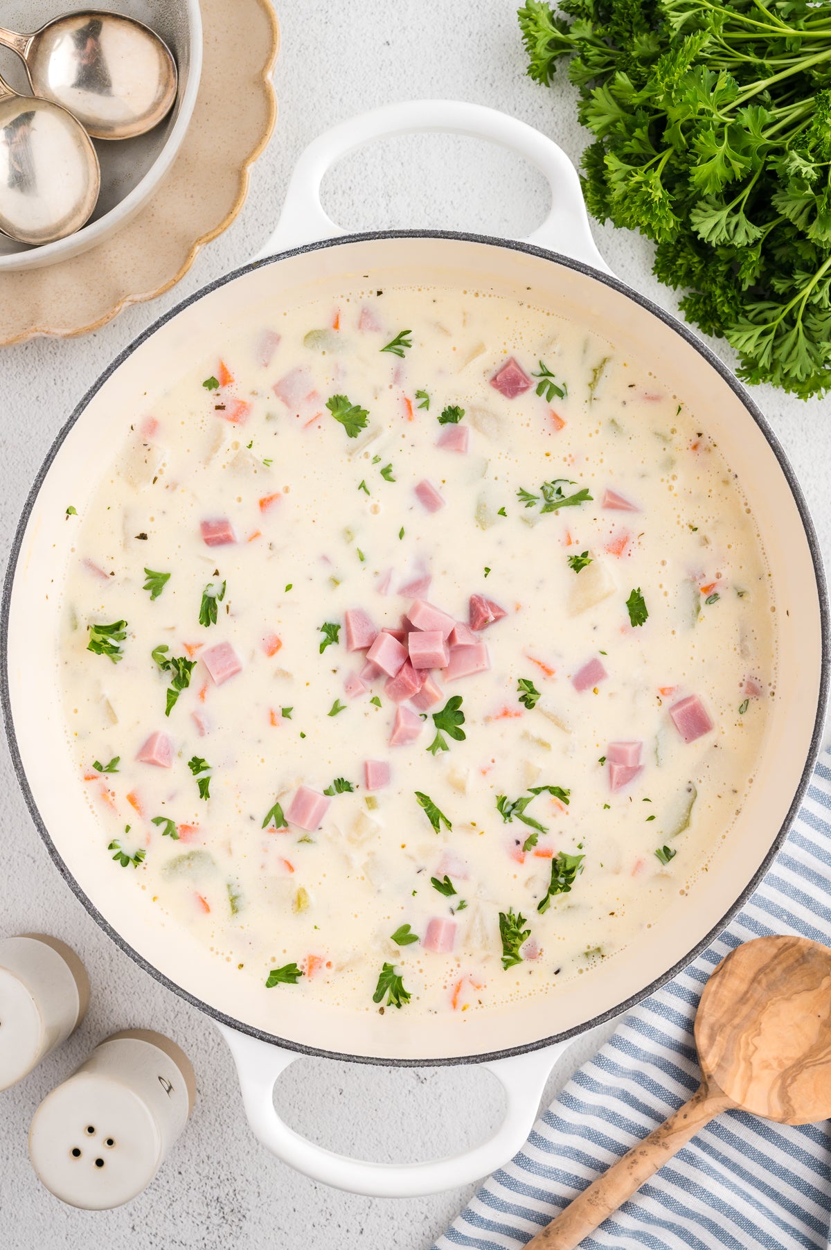 Creamy Ham and Potato Soup (Exclusive)