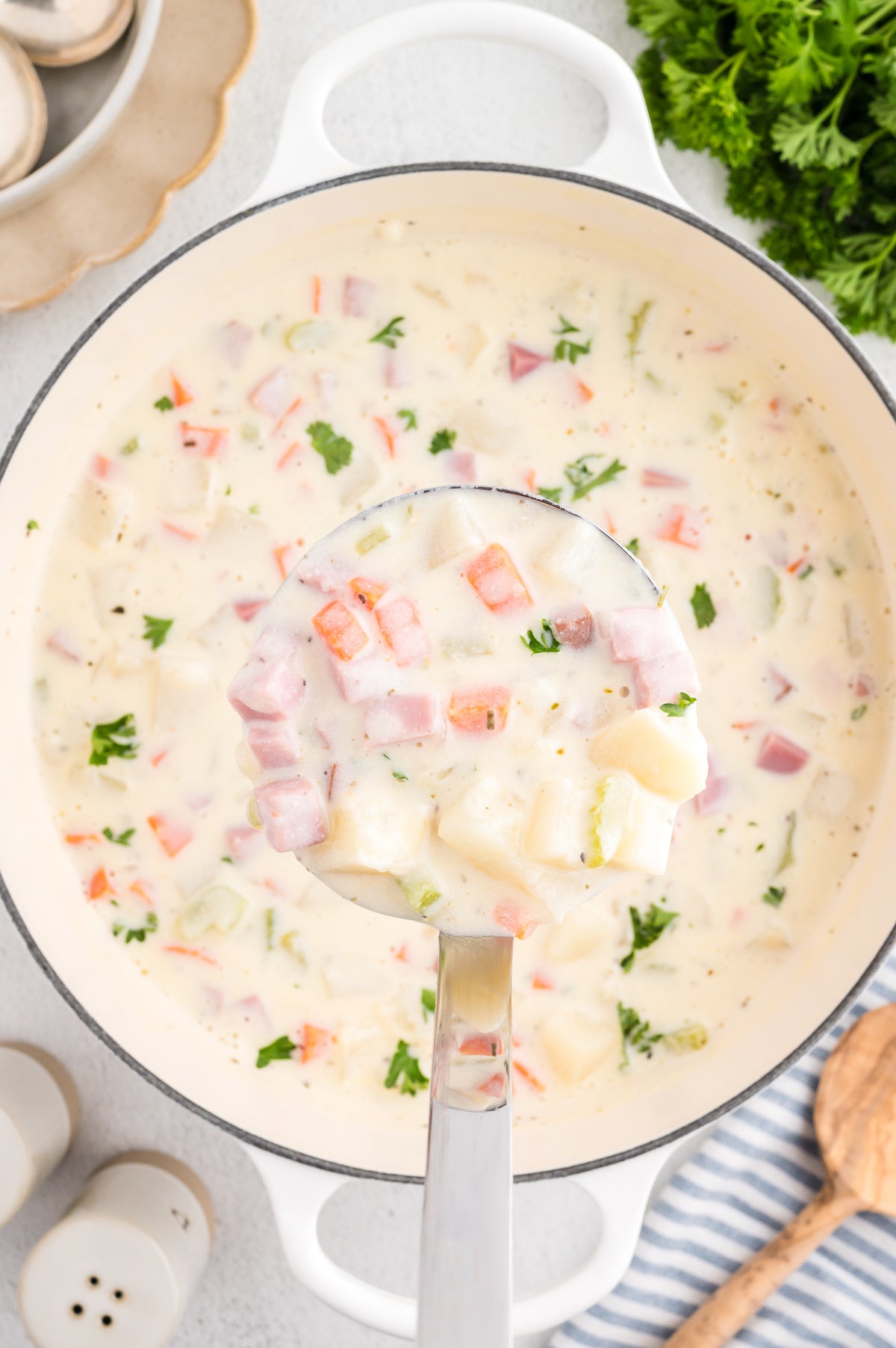 Creamy Ham and Potato Soup (Exclusive)