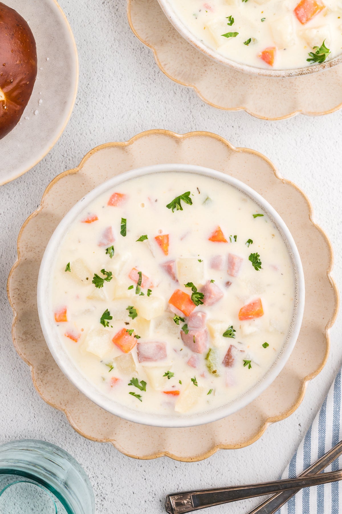 Creamy Ham and Potato Soup (Exclusive)