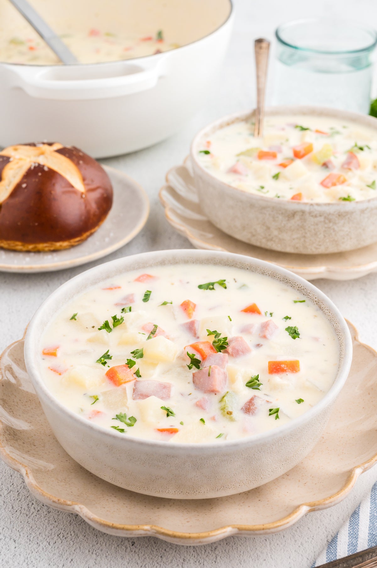 Creamy Ham and Potato Soup (Exclusive)