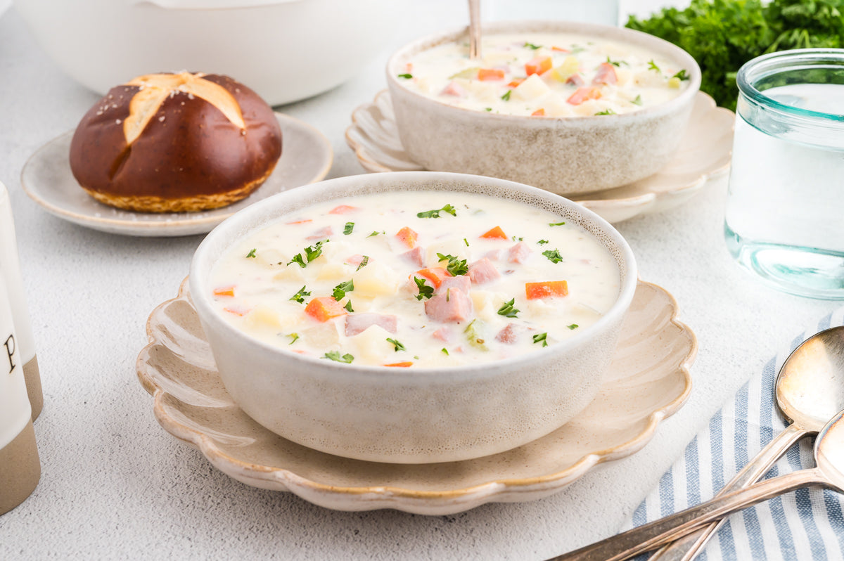 Creamy Ham and Potato Soup (Exclusive)