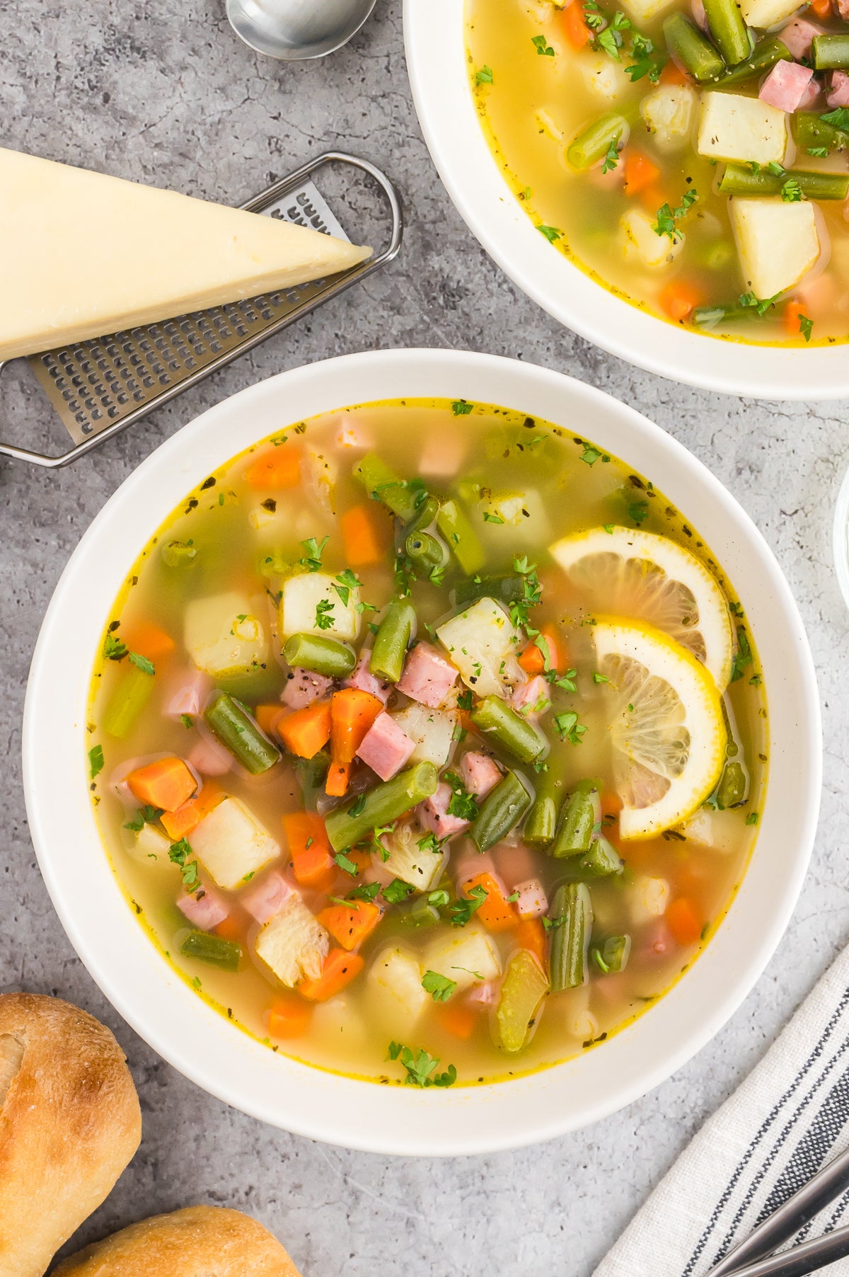 Ham, Potato and Green Bean Soup (Exclusive)