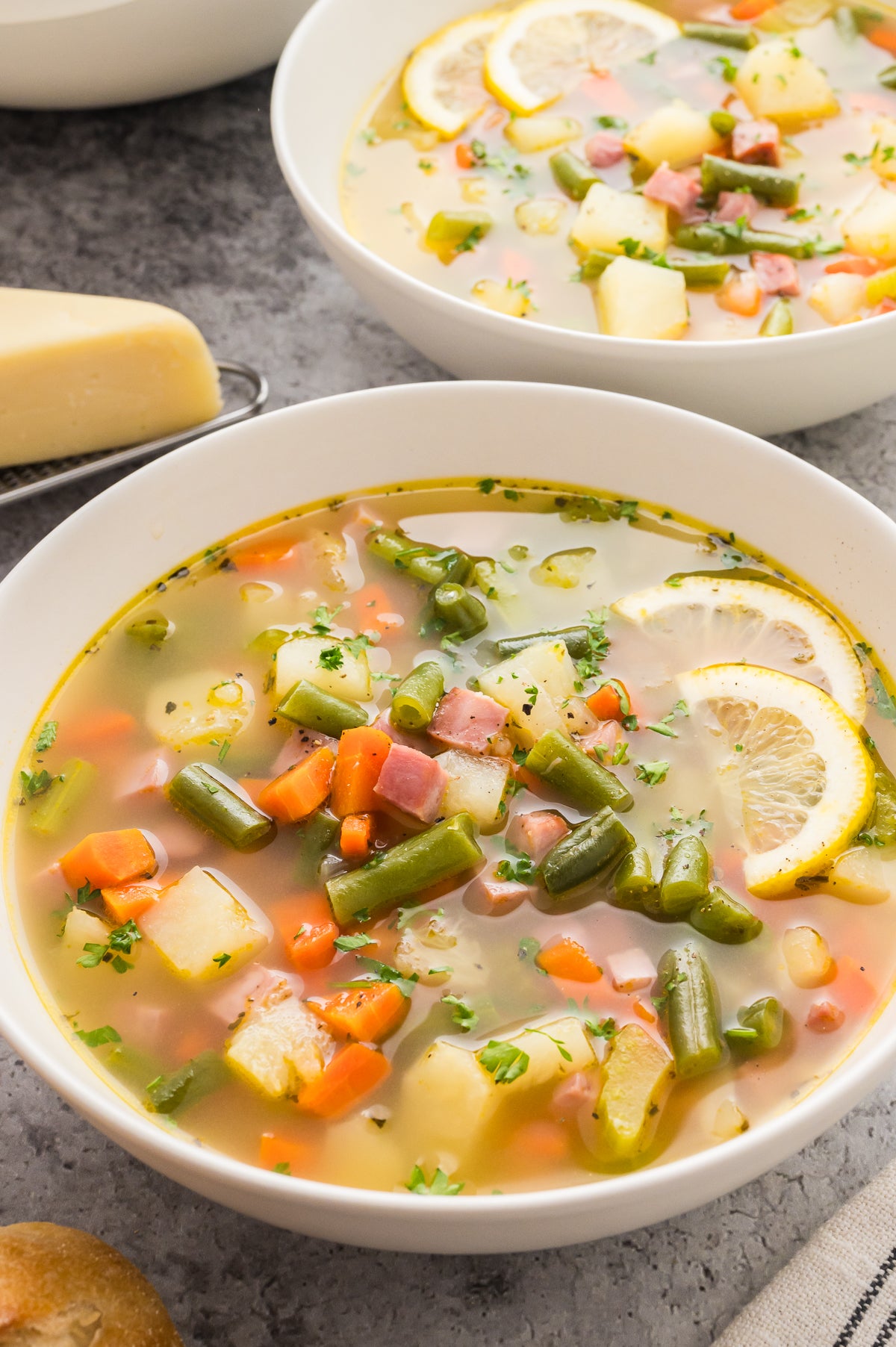 Ham, Potato and Green Bean Soup (Exclusive)