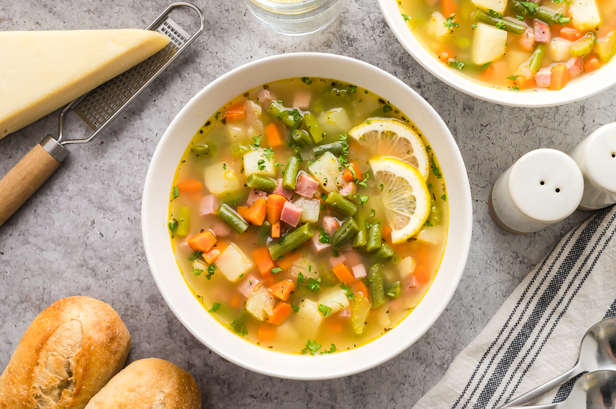 Ham, Potato and Green Bean Soup (Exclusive)