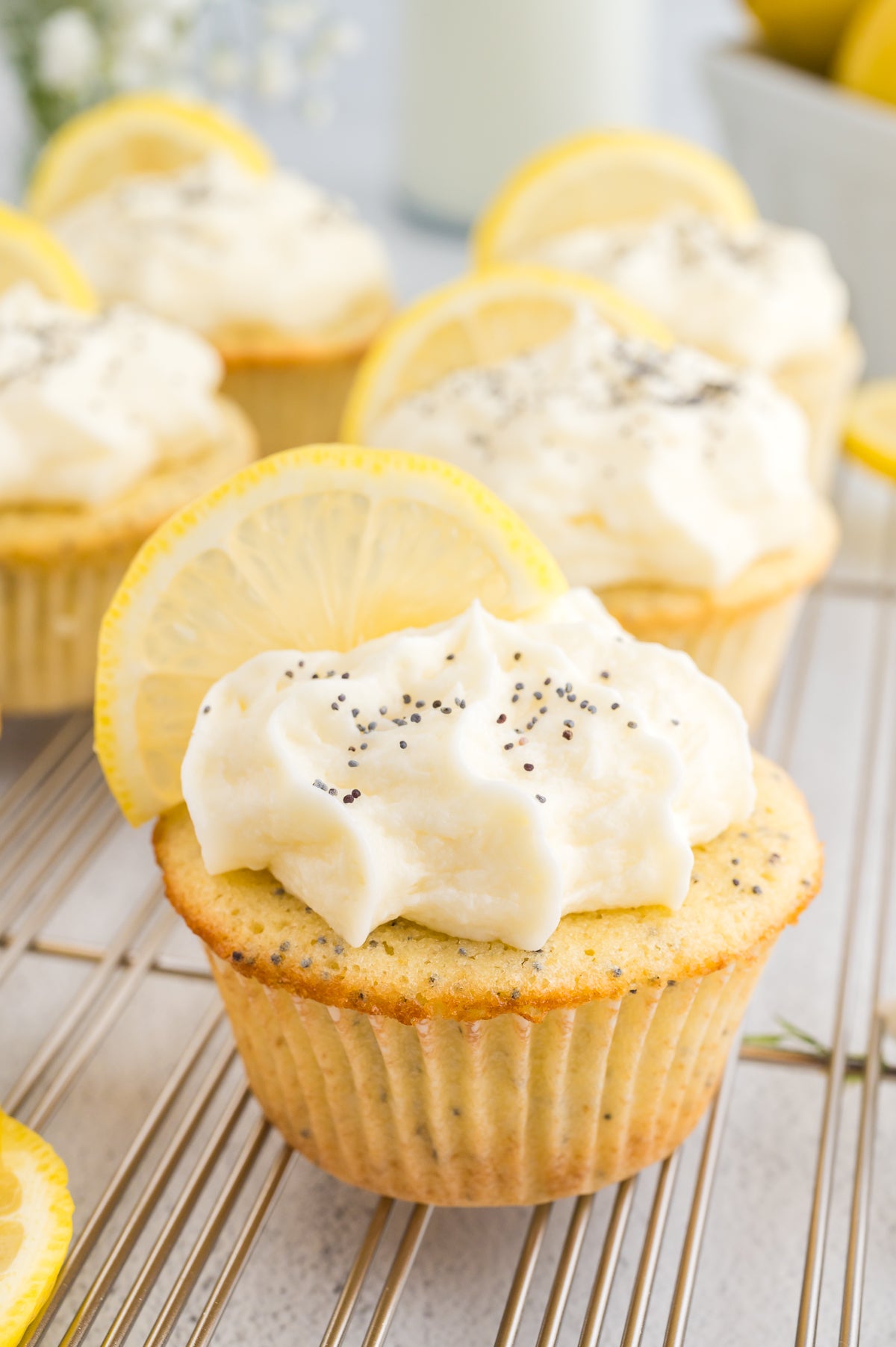 Lemon Poppyseed Cupcakes (Unique Semi Exclusive Set One)