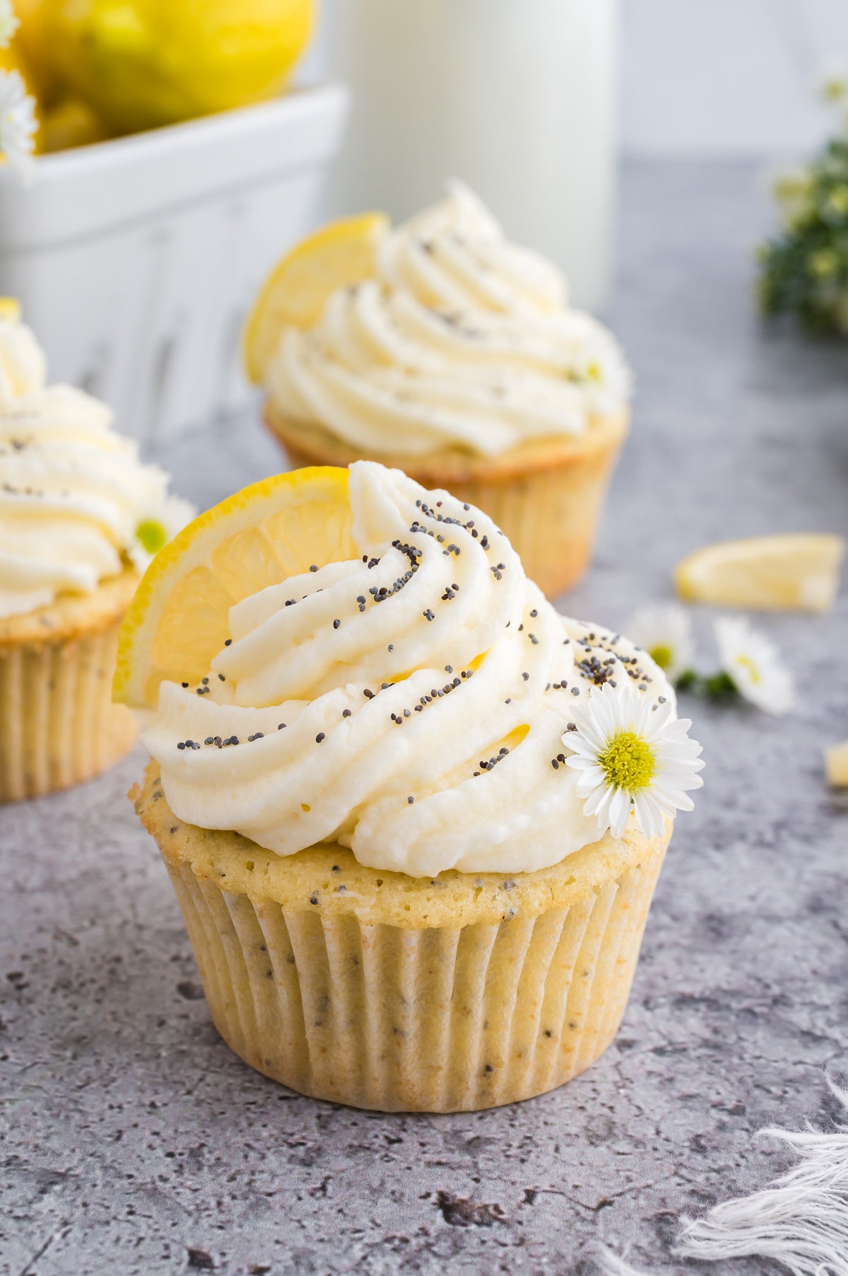 Lemon Poppyseed Cupcakes (Unique Semi Exclusive Set Two)