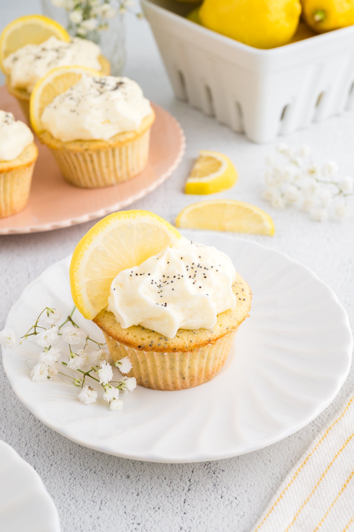 Lemon Poppyseed Cupcakes (Unique Semi Exclusive Set One)