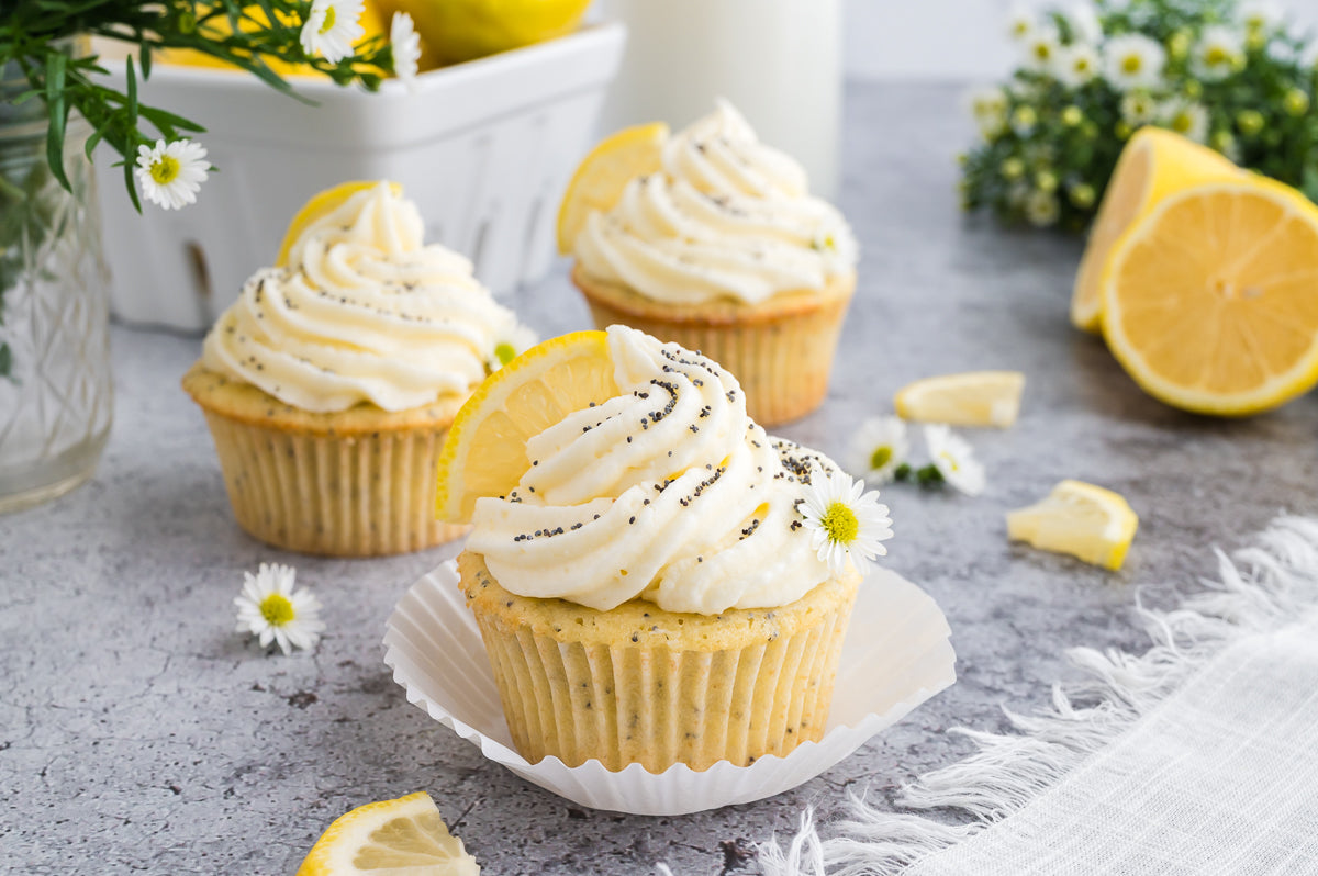 Lemon Poppyseed Cupcakes (Unique Semi Exclusive Set Two)