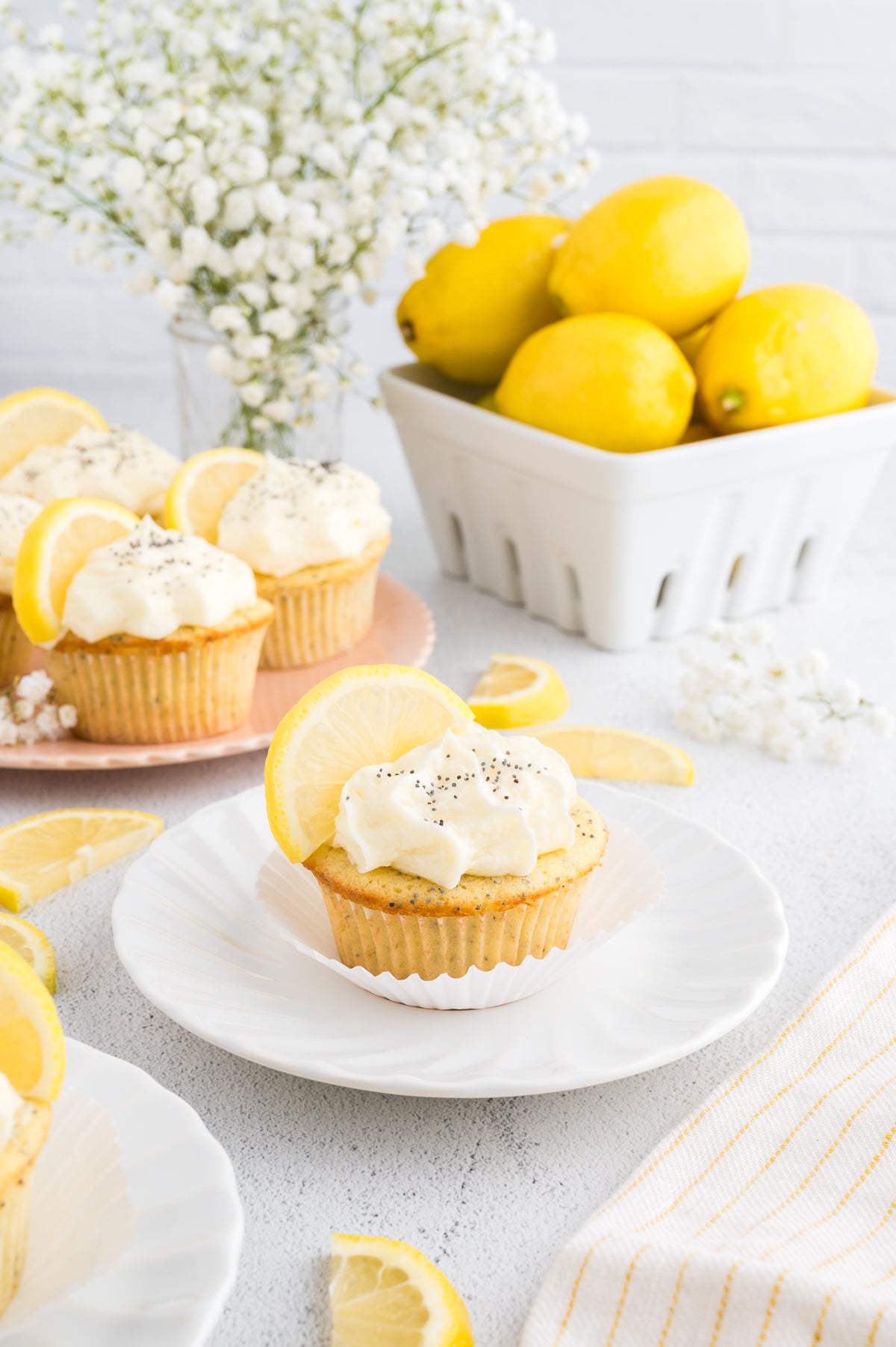 Lemon Poppyseed Cupcakes (Unique Semi Exclusive Set One)