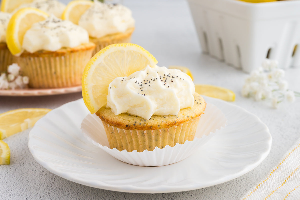 Lemon Poppyseed Cupcakes (Unique Semi Exclusive Set One)