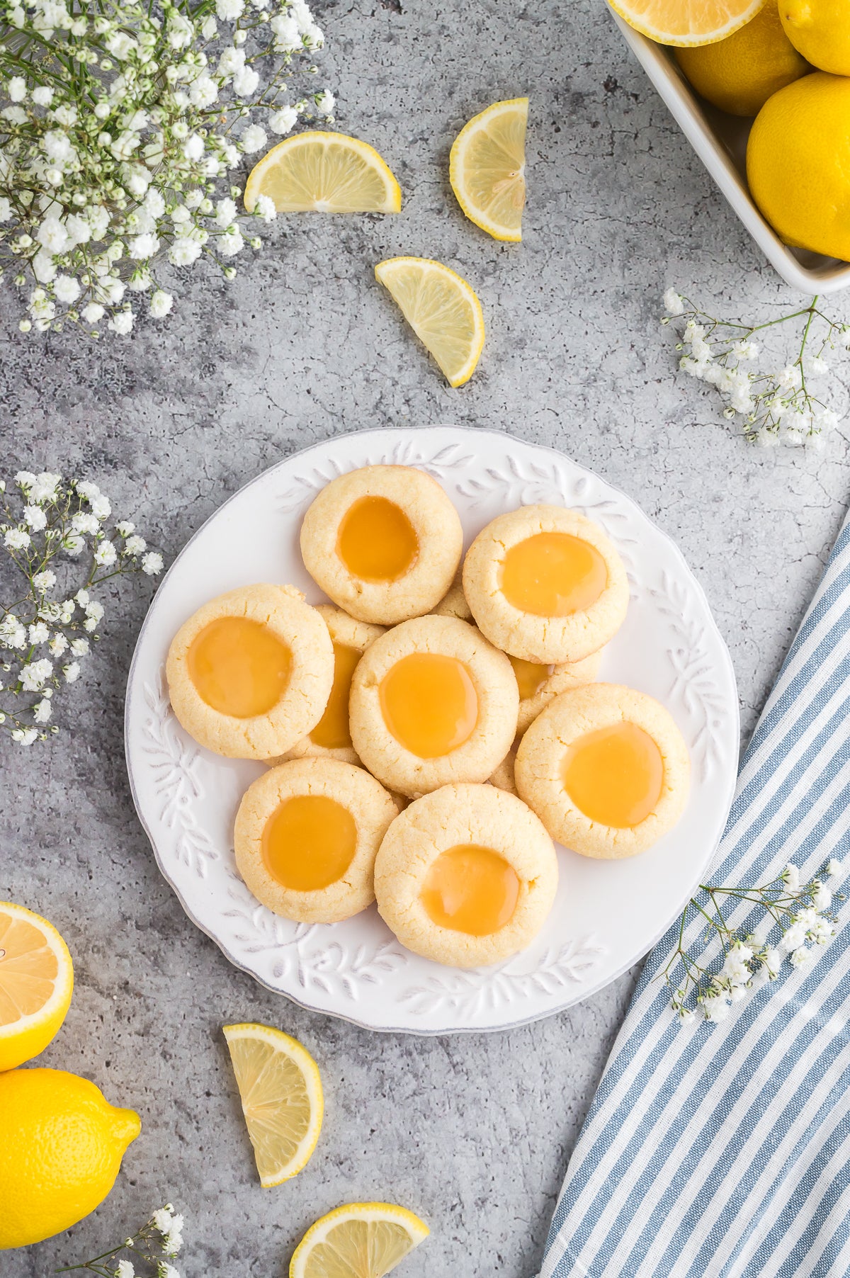 Lemon Thumbprint Cookies (Exclusive)