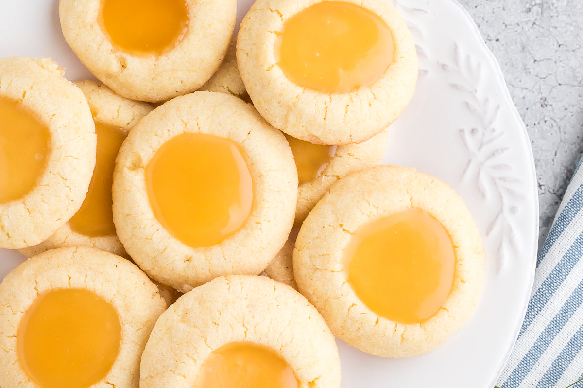 Lemon Thumbprint Cookies (Exclusive)