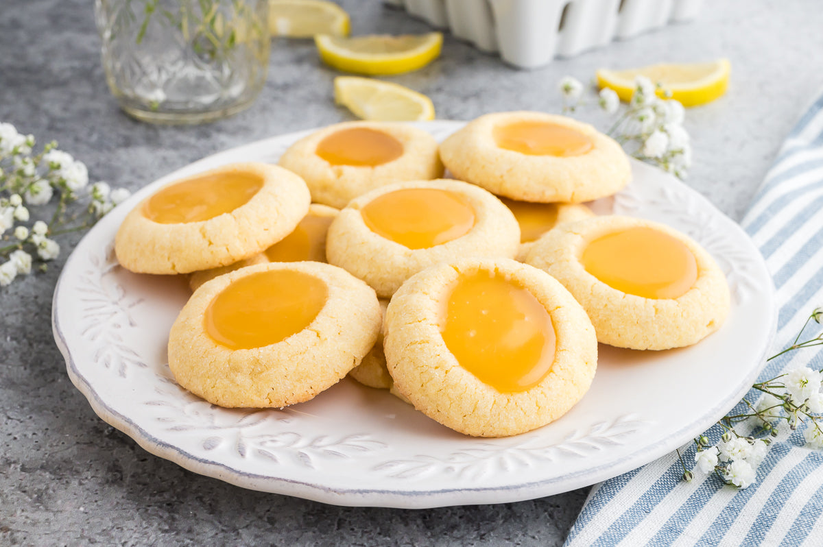 Lemon Thumbprint Cookies (Exclusive)