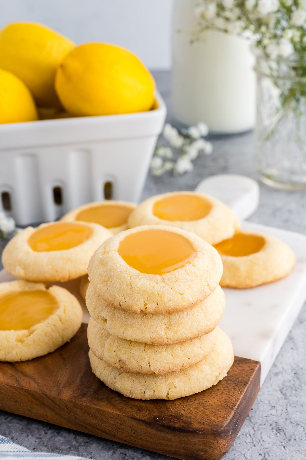 Lemon Thumbprint Cookies (Exclusive)