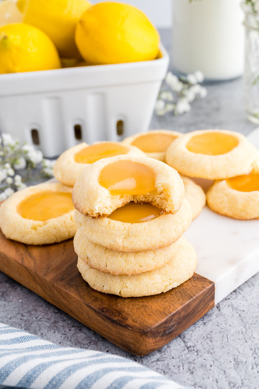 Lemon Thumbprint Cookies (Exclusive)