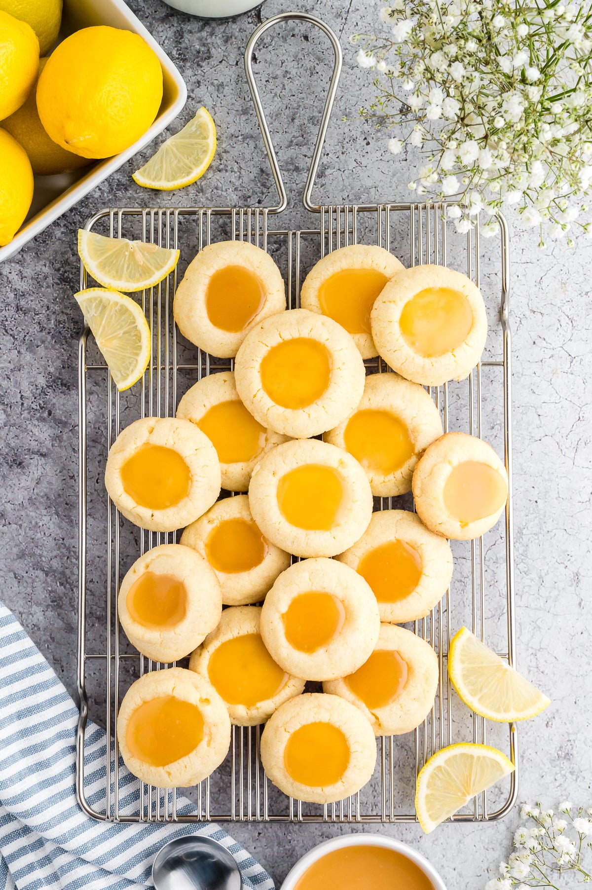 Lemon Thumbprint Cookies (Exclusive)