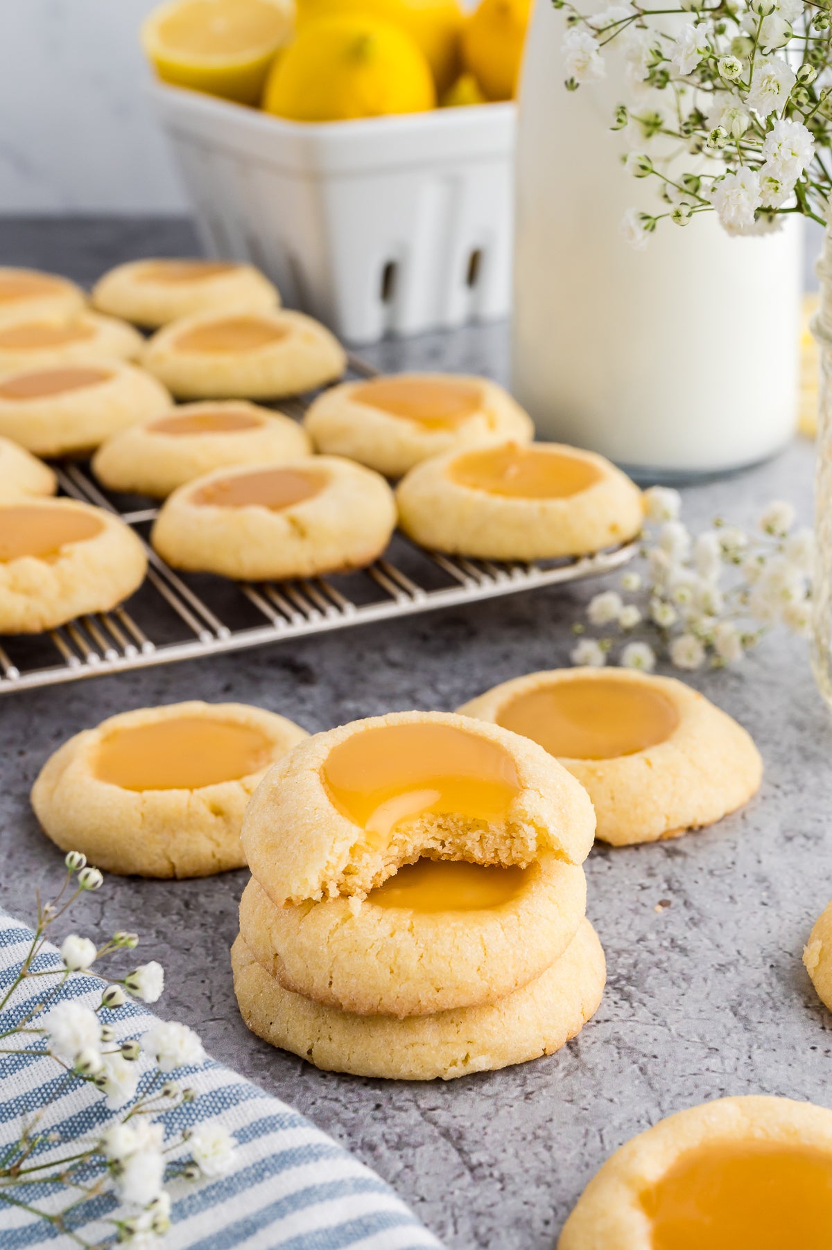 Lemon Thumbprint Cookies (Exclusive)