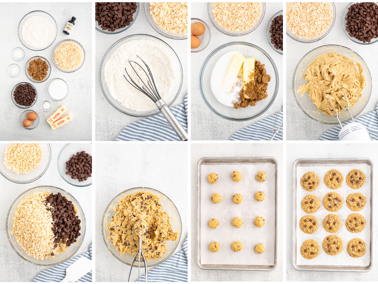 Chocolate Chip Cookies with Rice Krispies (Exclusive)